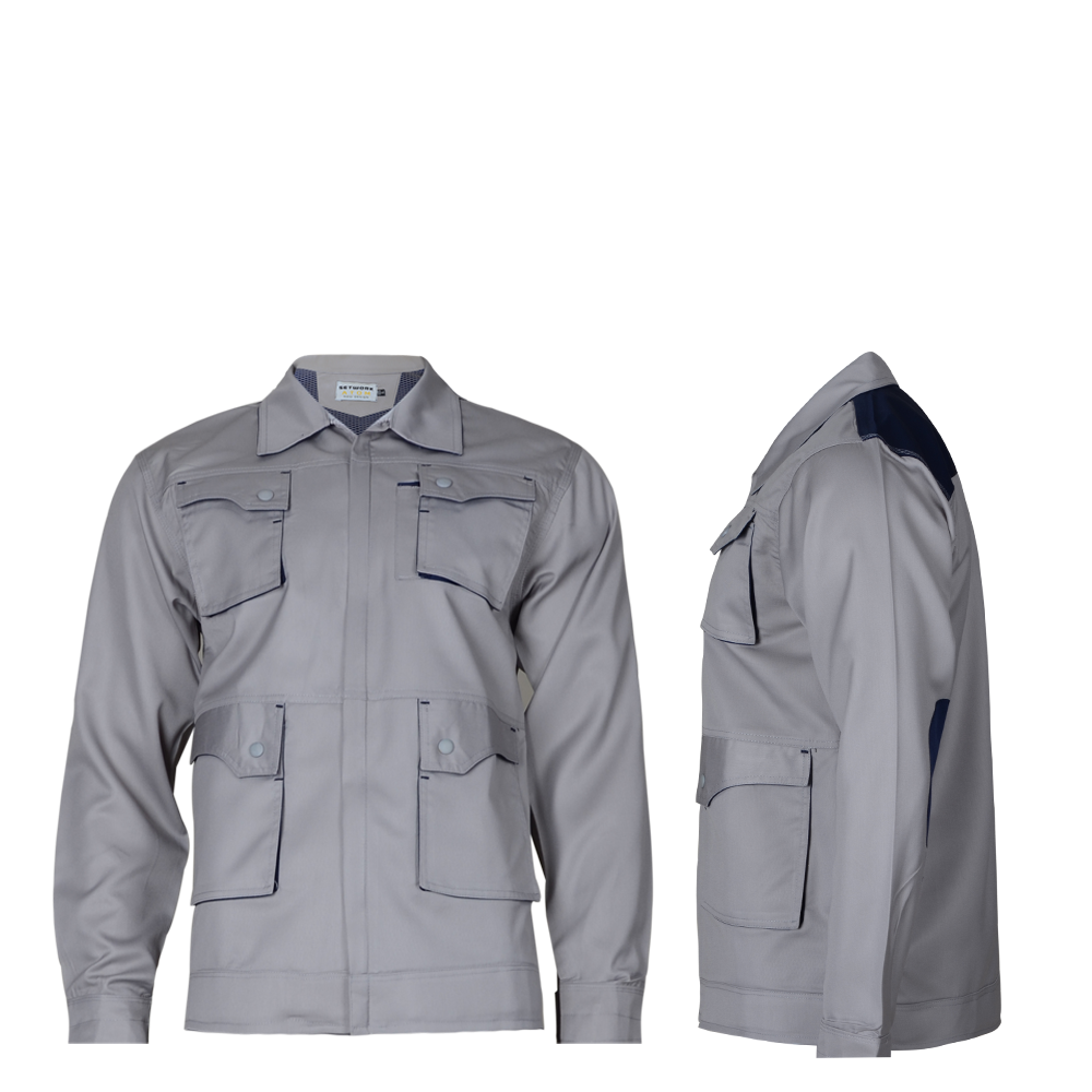 لباس کار مهندسی ست ورک اتم setwork (استخونی-نفتی)